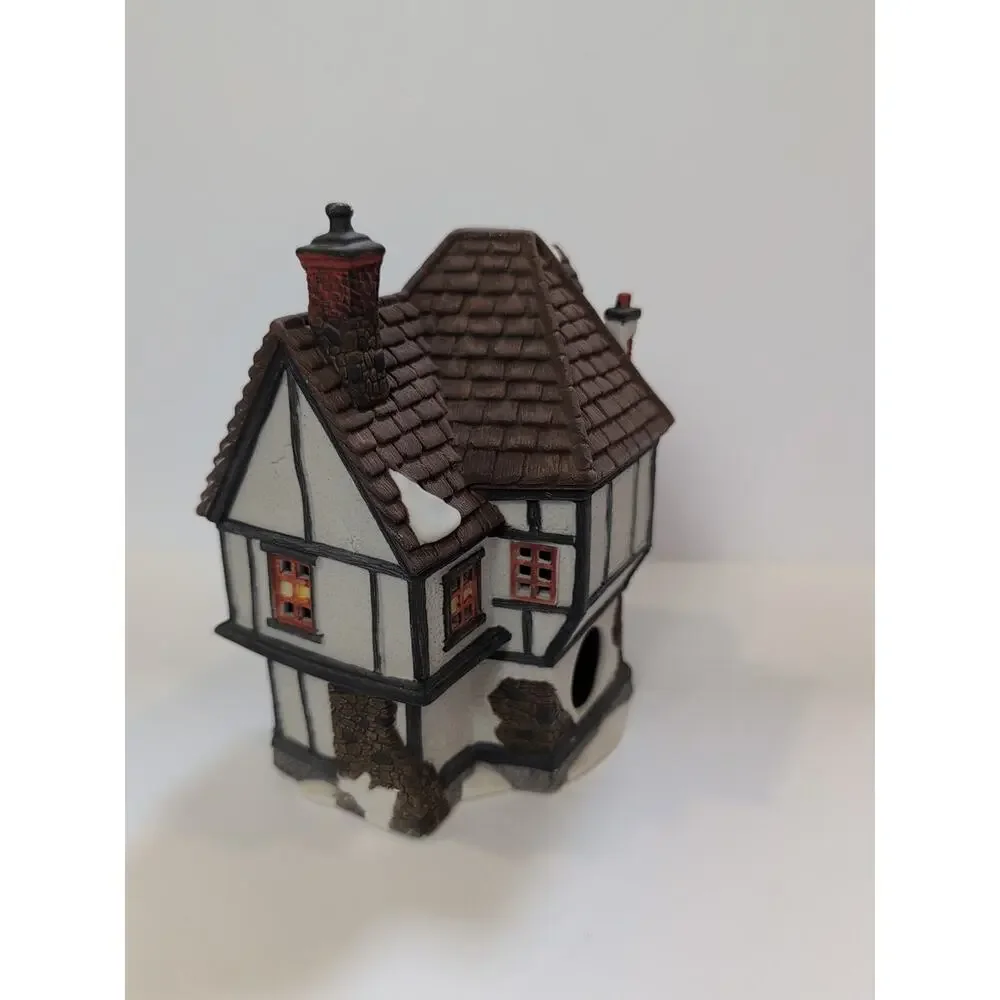 Vintage Dept 56 Dickens Village‎ TUTBURY PRINTER 5568-9 Building Retired